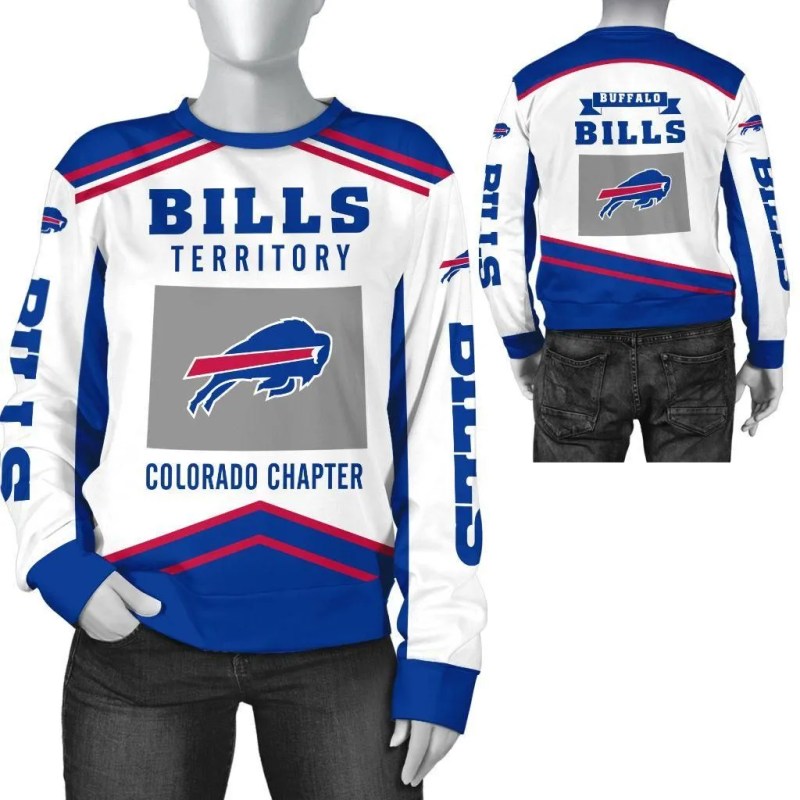 Buffalo Bills Hoodie Back