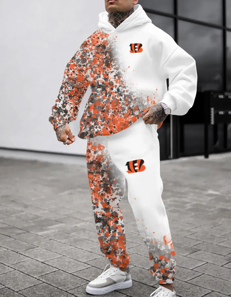 Cincinnati Bengals Combo Pullover Hoodie Image