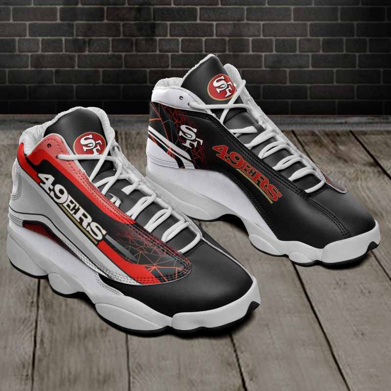 San Francisco 49ers Air JD13 Sneakers Image 2