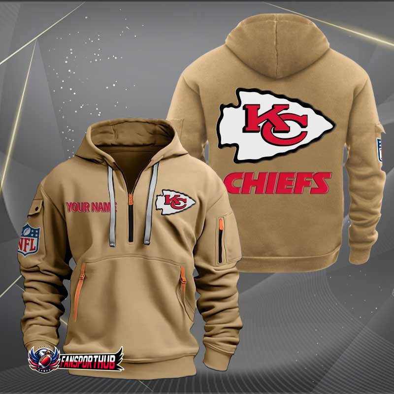Back View of Kansas City Chiefs Hoodie