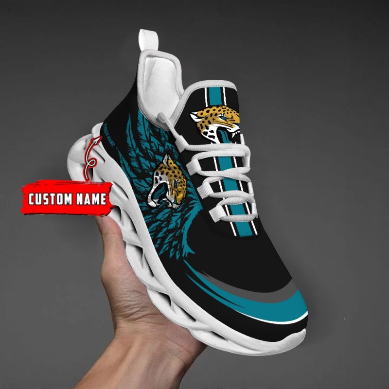 Jacksonville Jaguars Personalized Yezy Running Sneakers