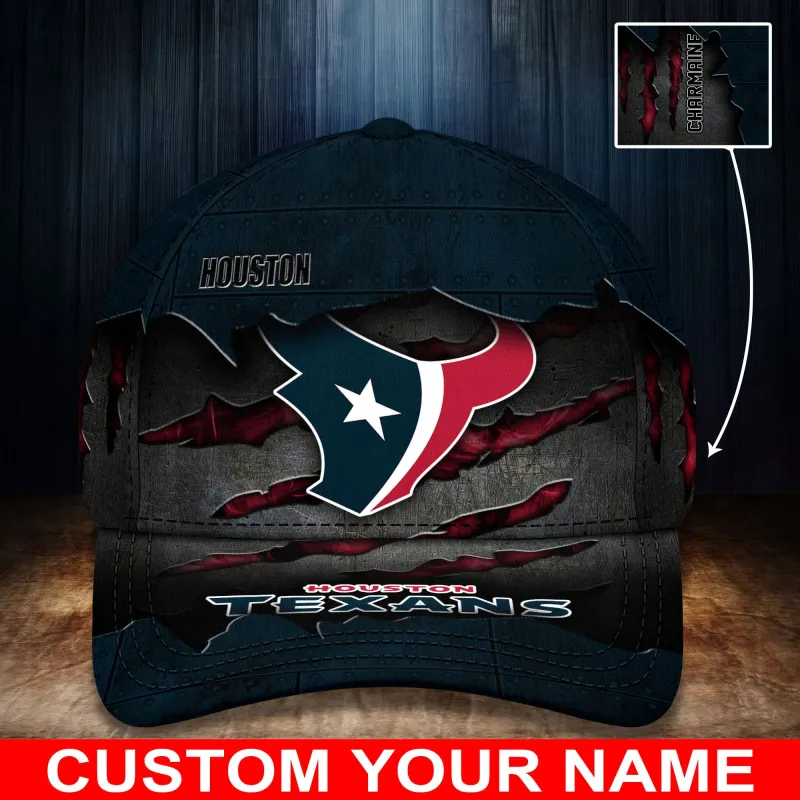 Houston Texans Personalized Classic Cap