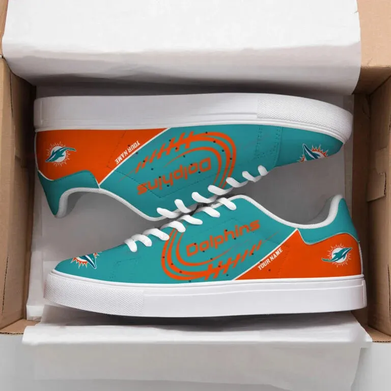 Miami Dolphins Personalized SS Custom Sneakers