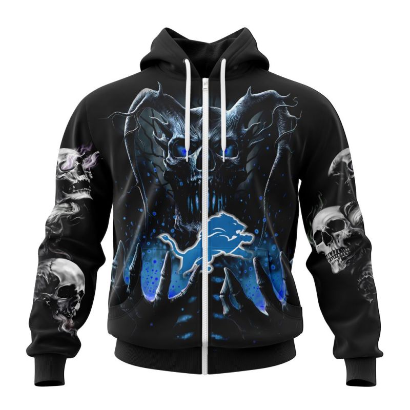 Detroit Lions Zip Hoodie Front