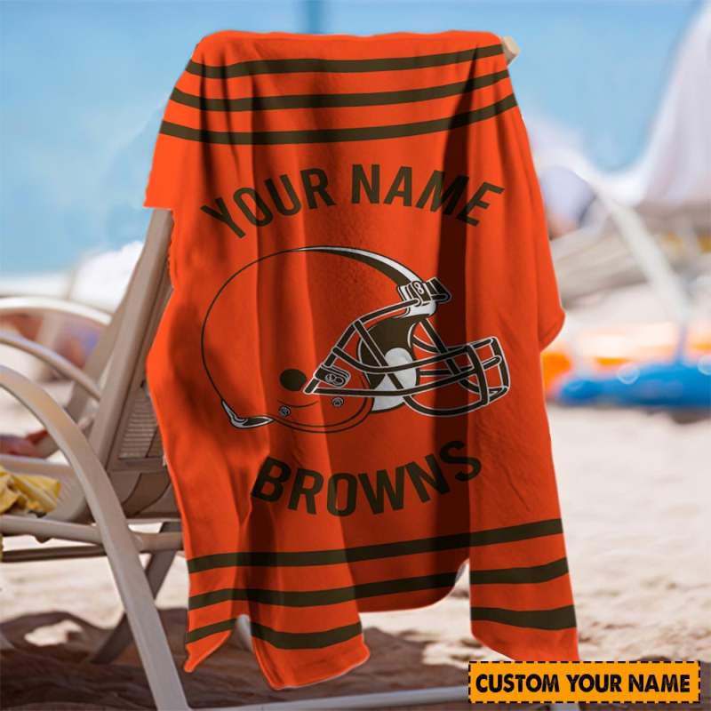 Cleveland Browns Personalized Towel