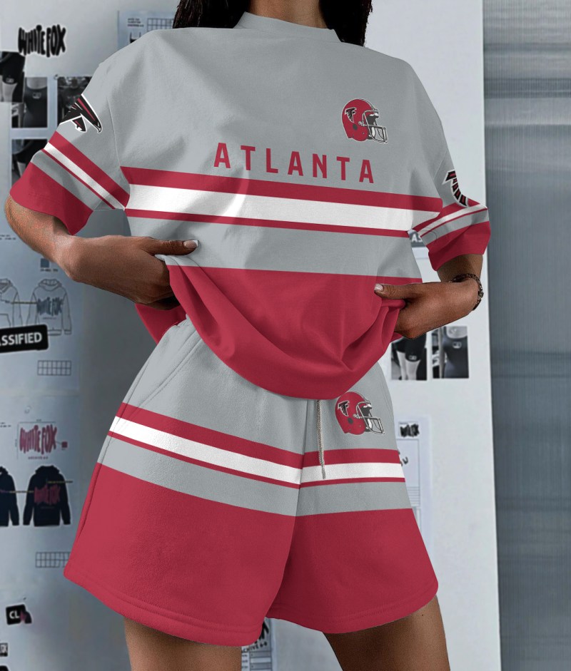 Atlanta Falcons Top and Shorts Suit