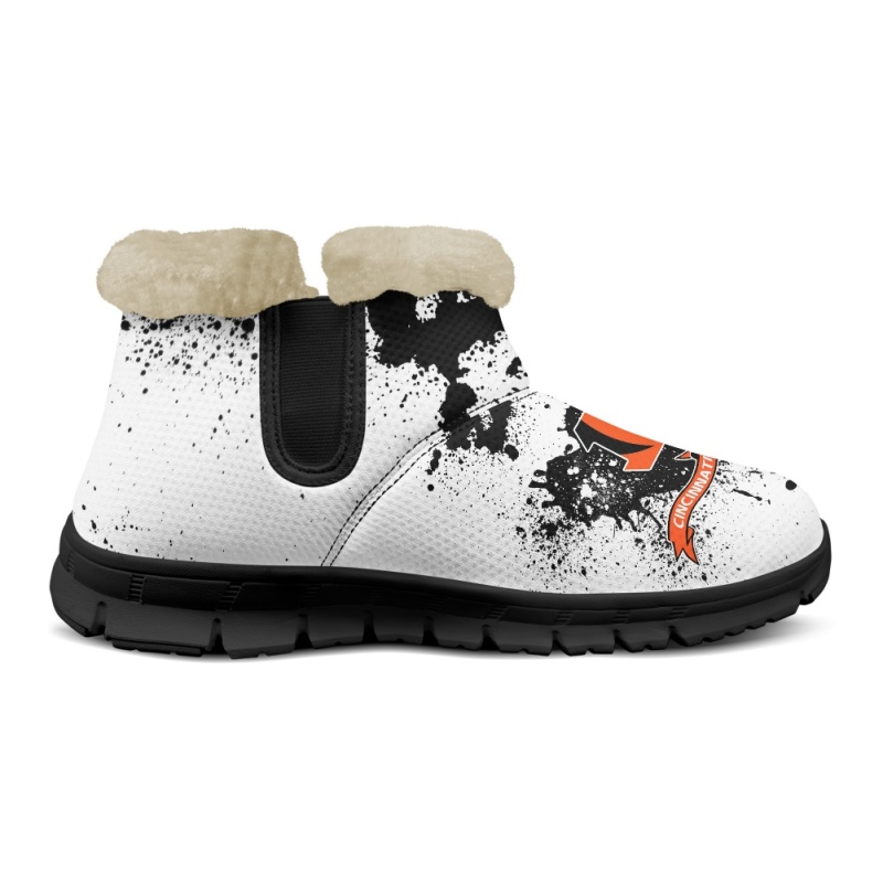 Cincinnati Bengals Comfy Winter Snow Boots Image 5