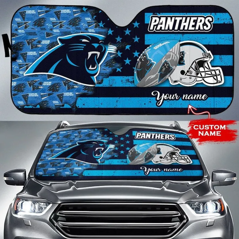 Carolina Panthers Auto Sun Shade