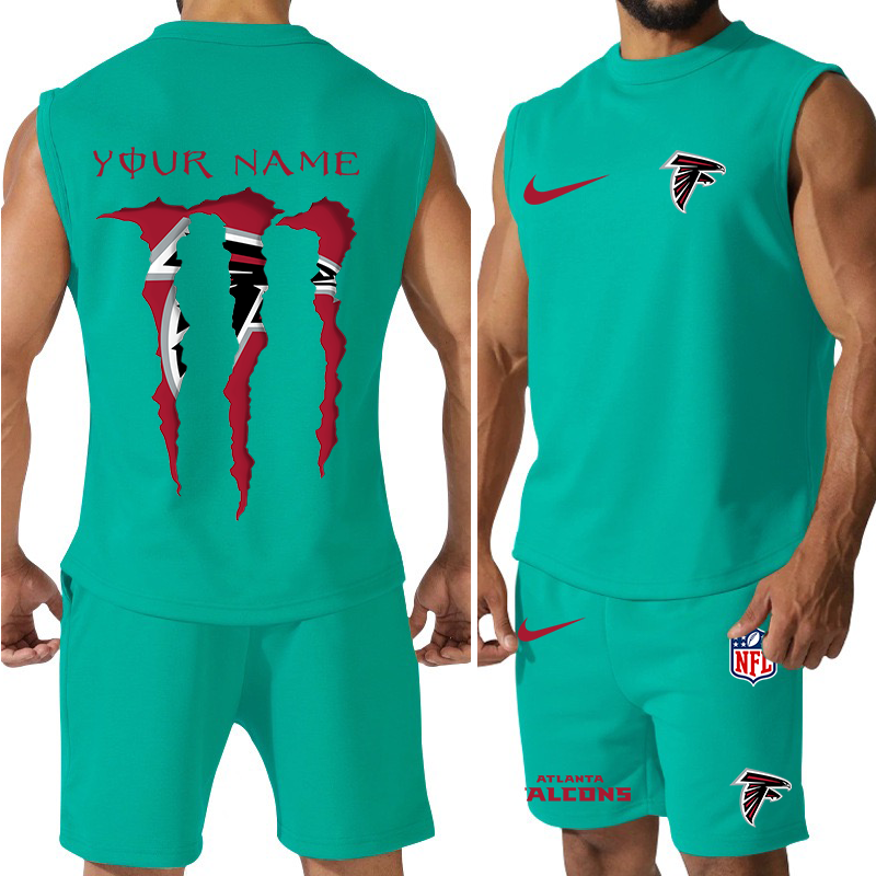 Atlanta Falcons Tank Top and Shorts 5