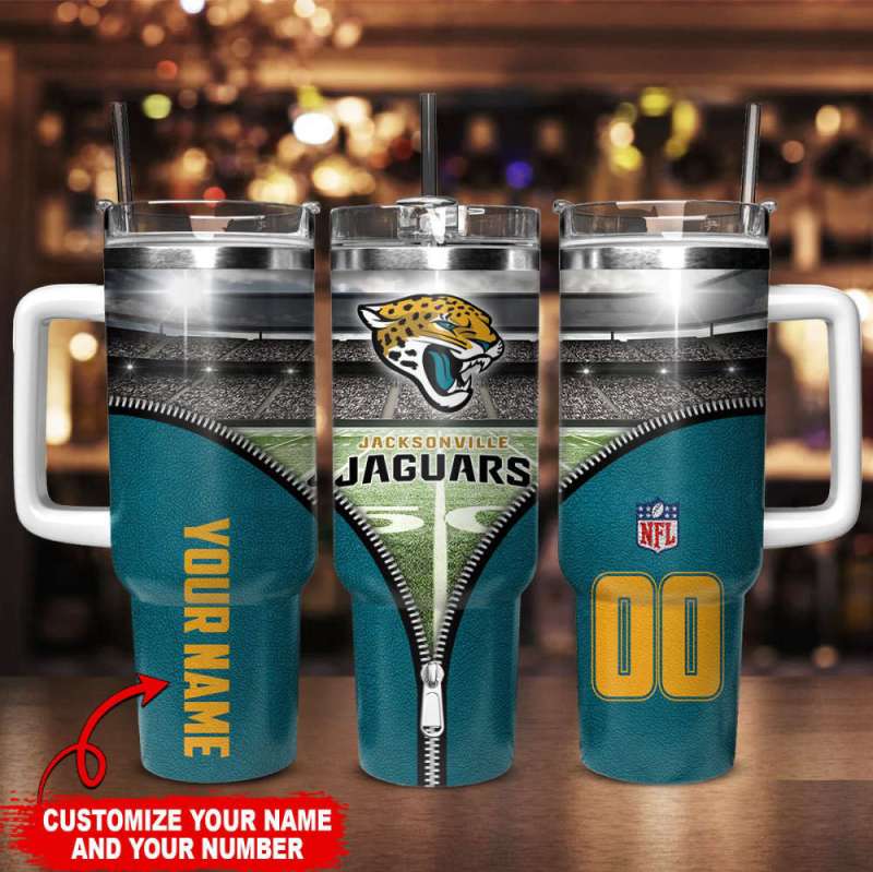 Jacksonville Jaguars NFL 40oz Stanley Tumbler - High Capacity