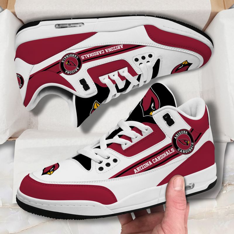 Arizona Cardinals JD03 Leather Shoes