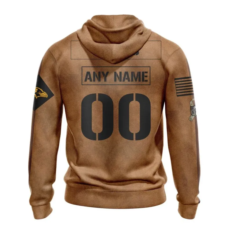 Baltimore Ravens Hoodie Back View