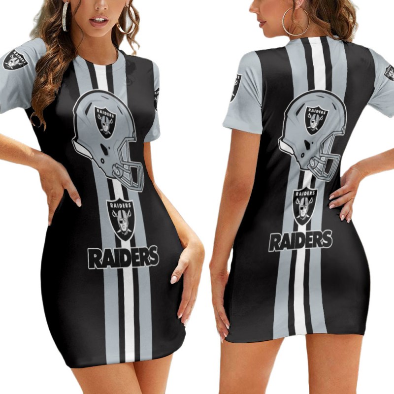 Las Vegas Raiders Bodycon Dress