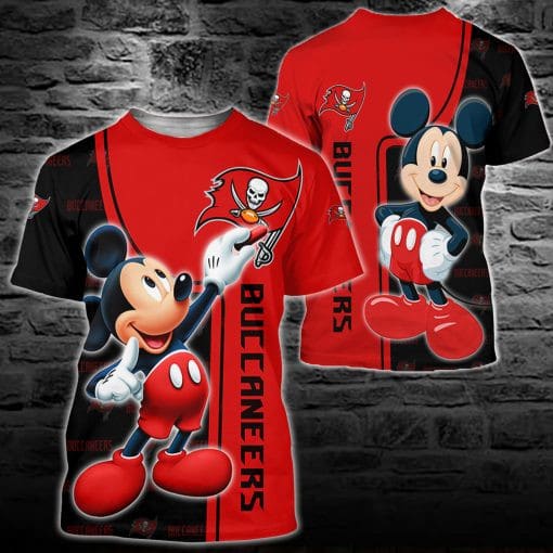 Tampa Bay Buccaneers Mickey All Over Printed 109