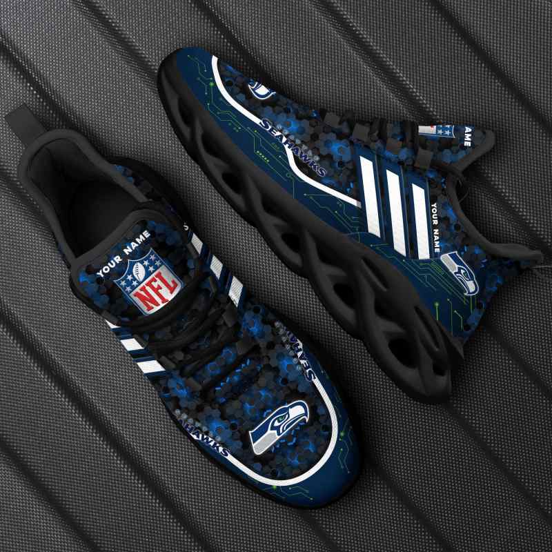 Seattle Seahawks Sneakers in Action