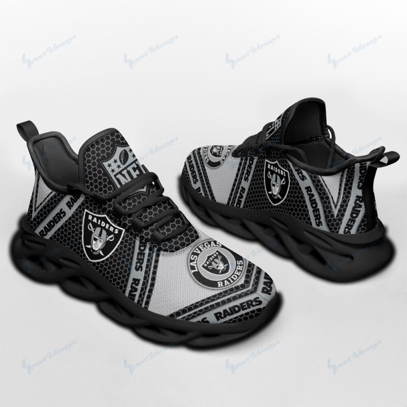 Las Vegas Raiders Yezy Running Sneakers