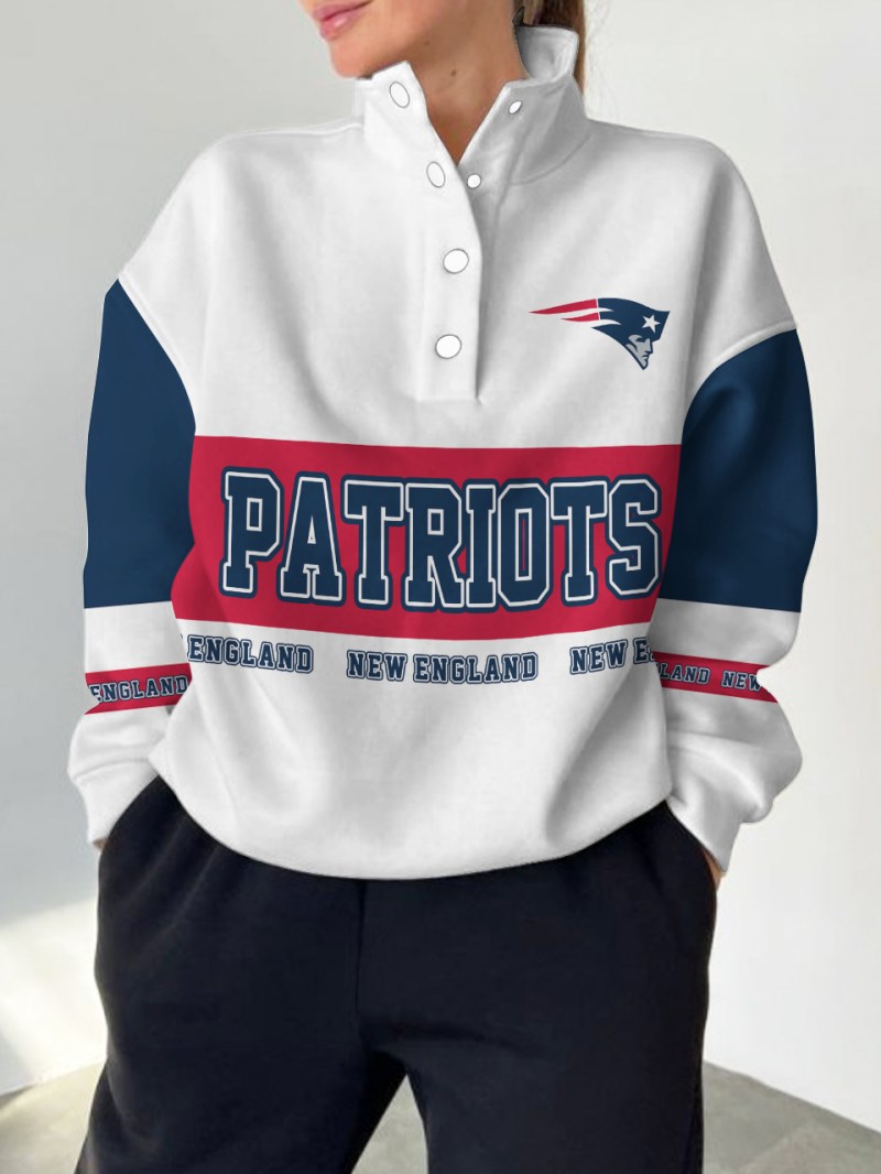 New England Patriots Casual Sweatshirt