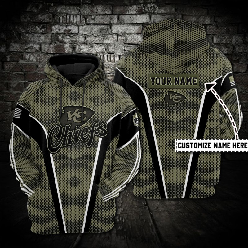 Kansas City Chiefs Personalized Hoodie Image 2