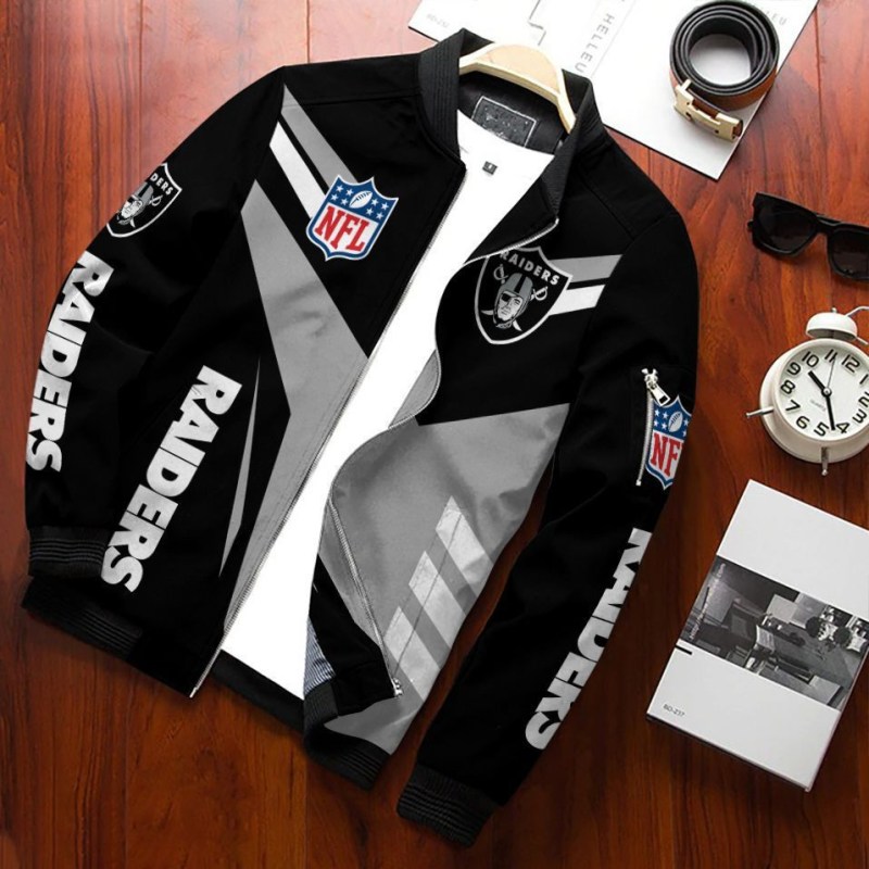 Las Vegas Raiders Bomber Jacket