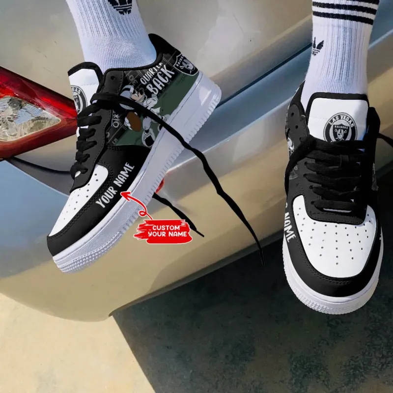 Las Vegas Raiders AF1 Shoes Image 2