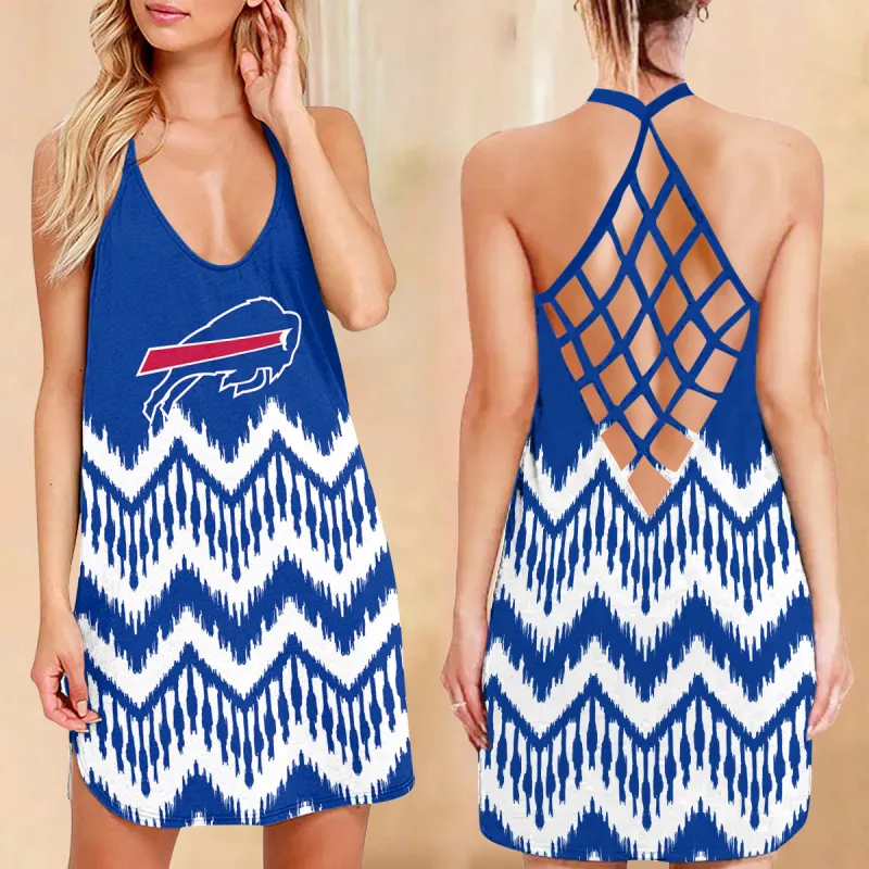 Buffalo Bills Criss-Cross Dress