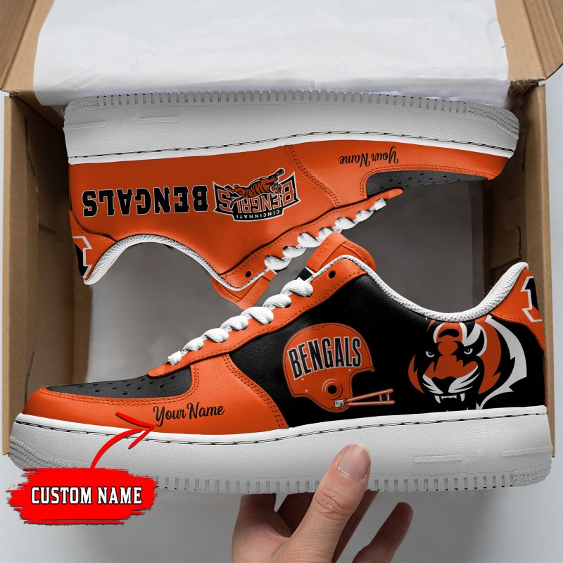 Cincinnati Bengals Personalized AF1 Shoes