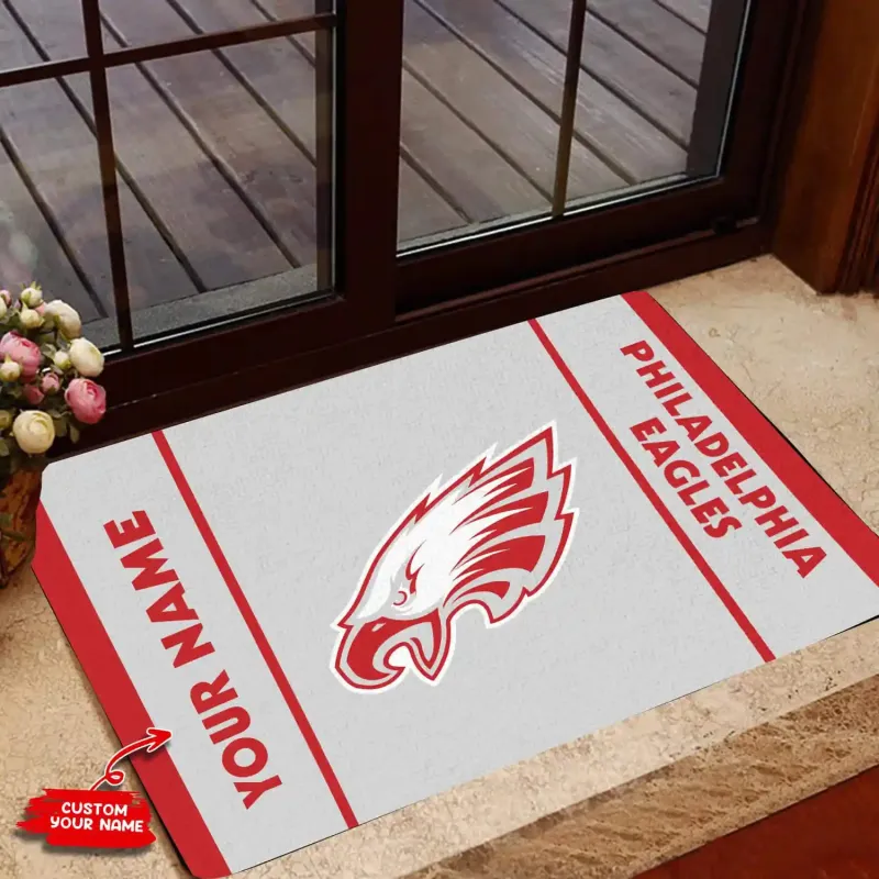 Philadelphia Eagles Personalized Doormat