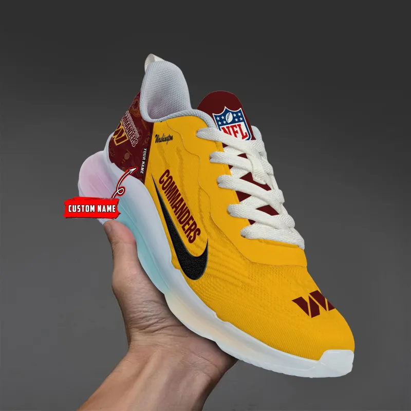 Washington Commanders Rainbow Cushion Running Shoes Image 3