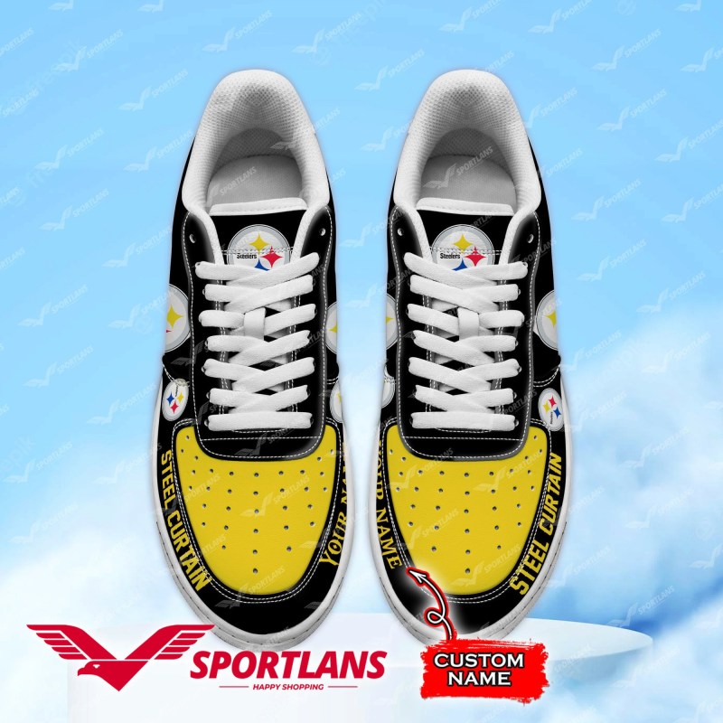 Custom Pittsburgh Steelers Air Force 1 Shoes