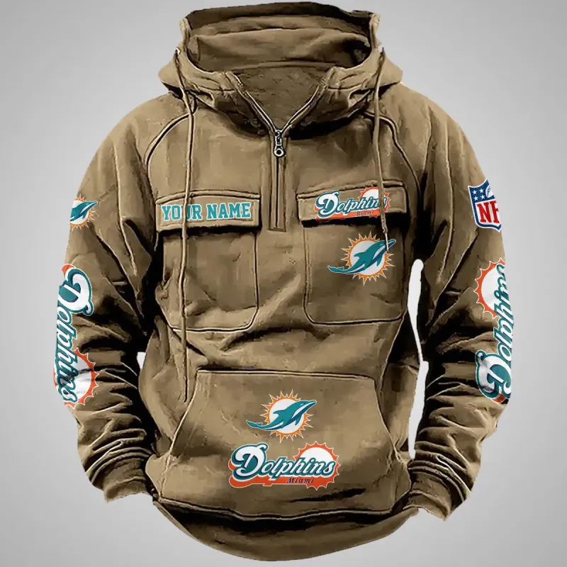 Miami Dolphins Hoodie Image 5
