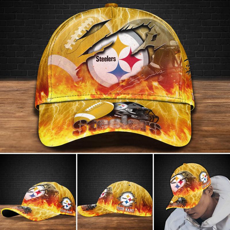 Pittsburgh Steelers Personalized Classic Cap
