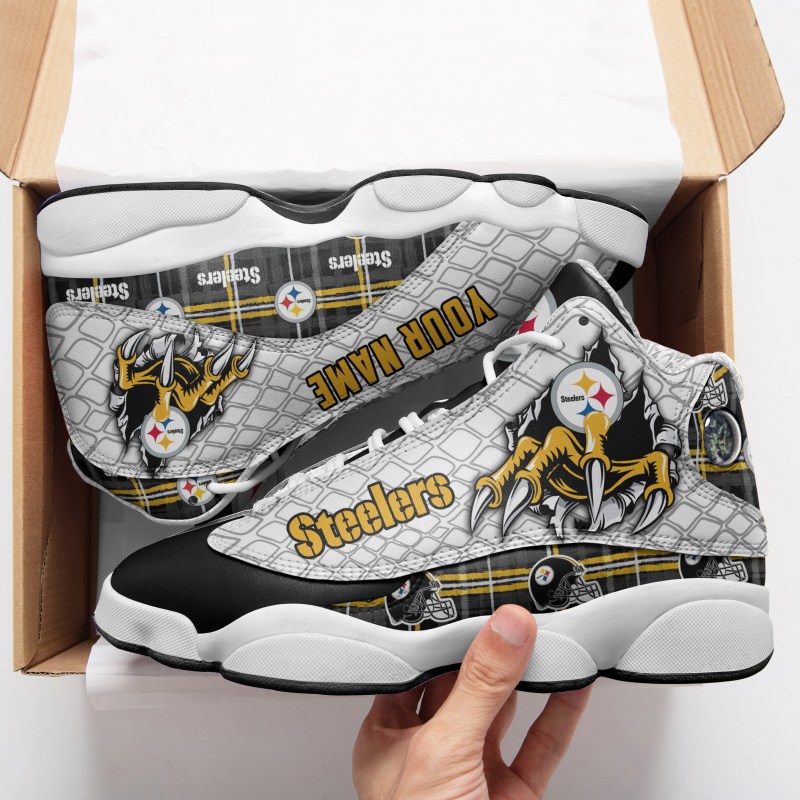 Pittsburgh Steelers AJD13 Sneakers Image 2