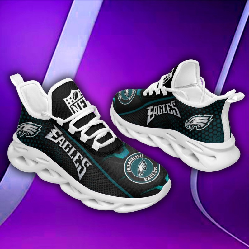 Philadelphia Eagles Yezy Running Sneakers Lifestyle