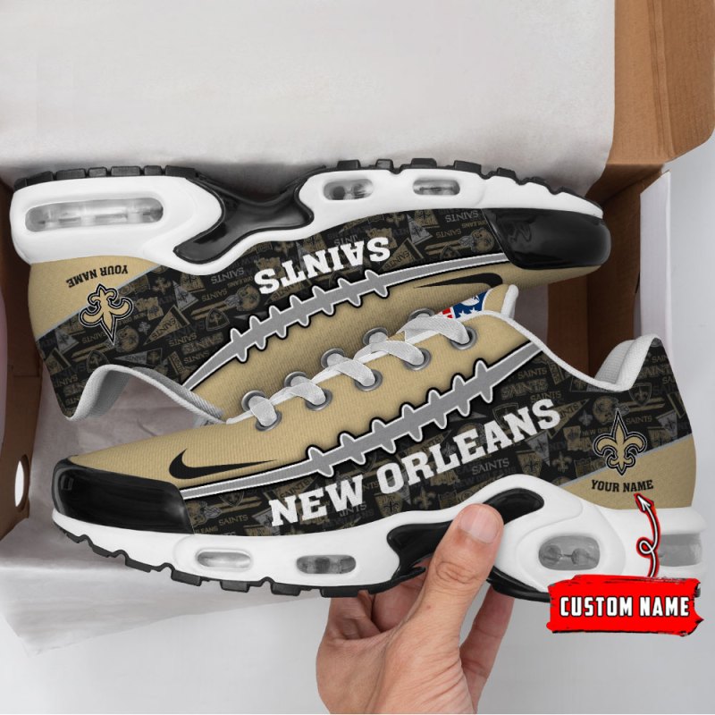 New Orleans Saints T-N Youth Sneakers Image 2