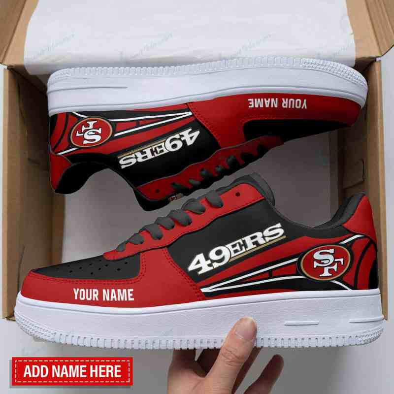 San Francisco 49ers Personalized AF1 Shoes