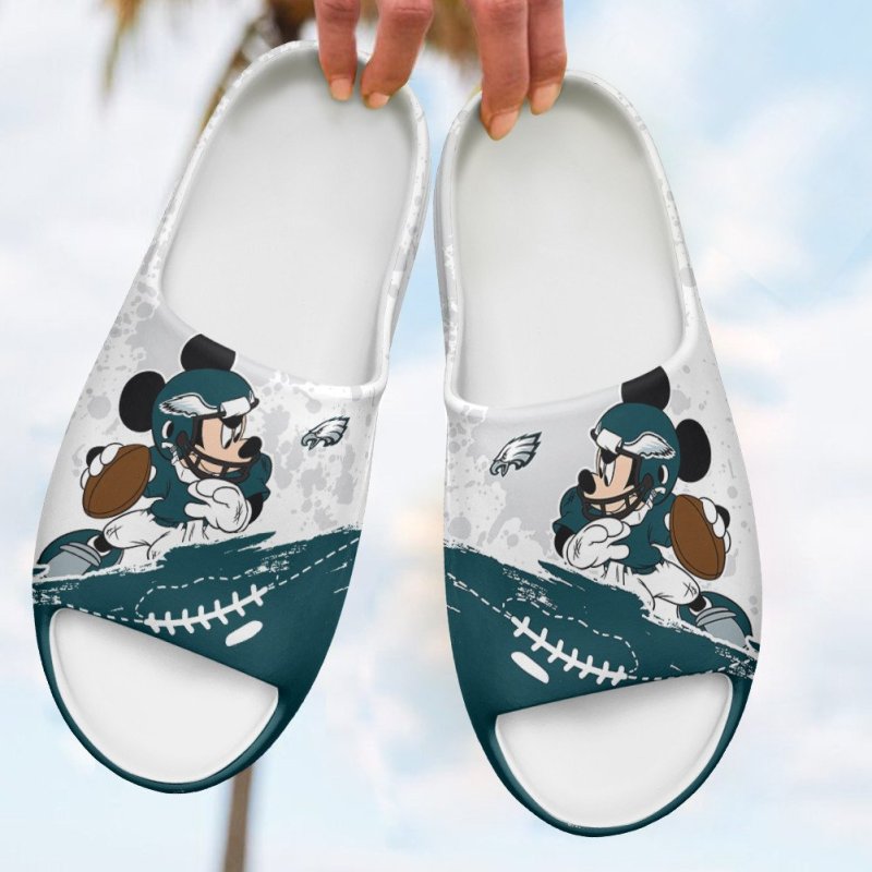 Philadelphia Eagles Yeezy Slippers - Comfort & Style