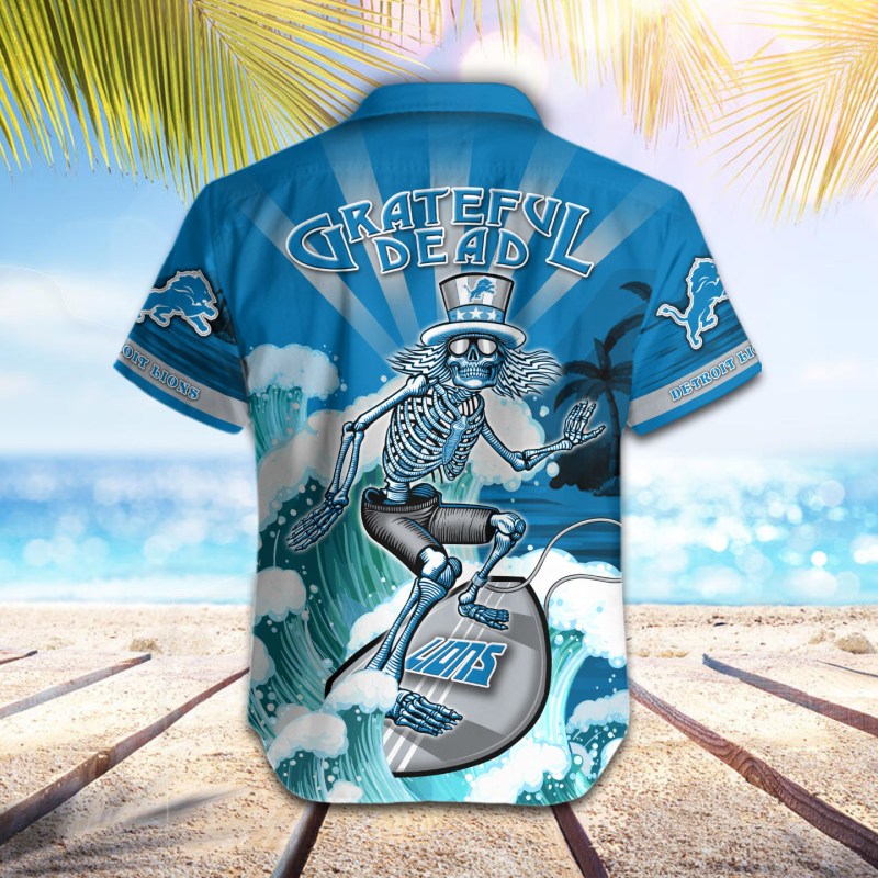 Detroit Lions Button Shirt Image 2