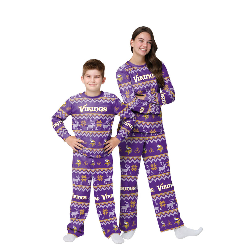 Minnesota Vikings Holiday Pajamas