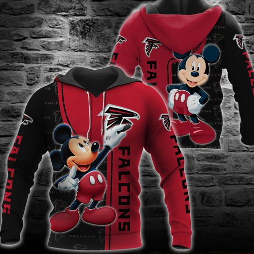 Atlanta Falcons Mickey All Over Printed Sweater