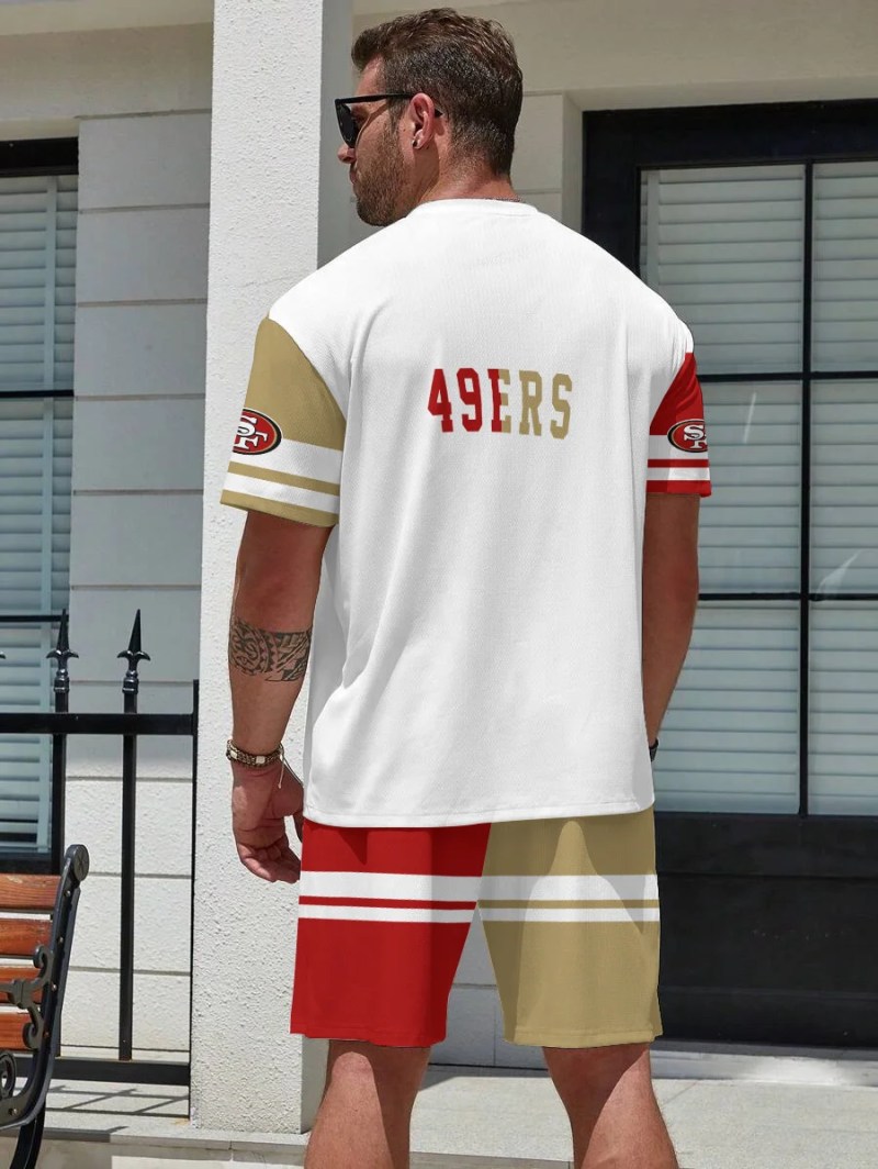 San Francisco 49ers T-shirt and Shorts