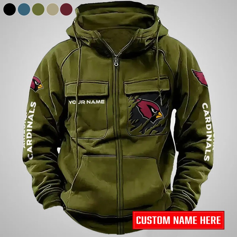 Green Arizona Cardinals Hoodie