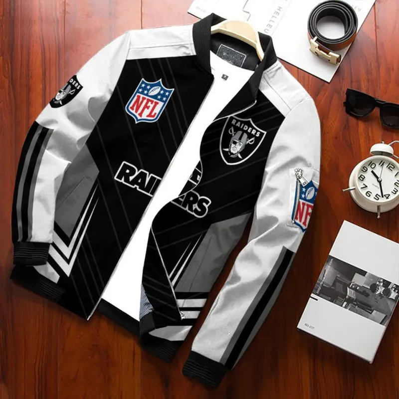 Las Vegas Raiders Bomber Jacket