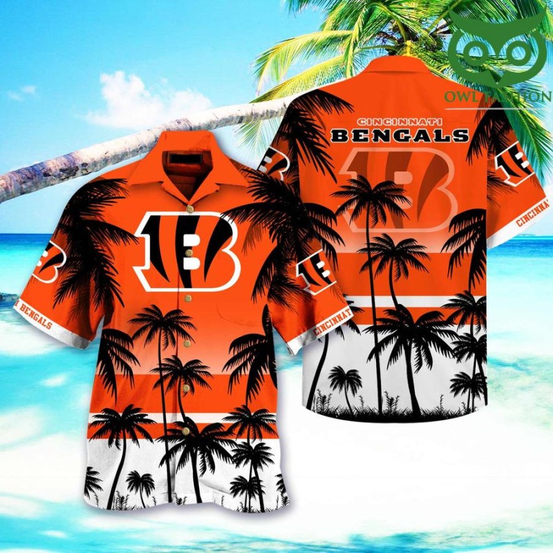 Cincinnati Bengals Hawaiian Shirt Sizing Chart