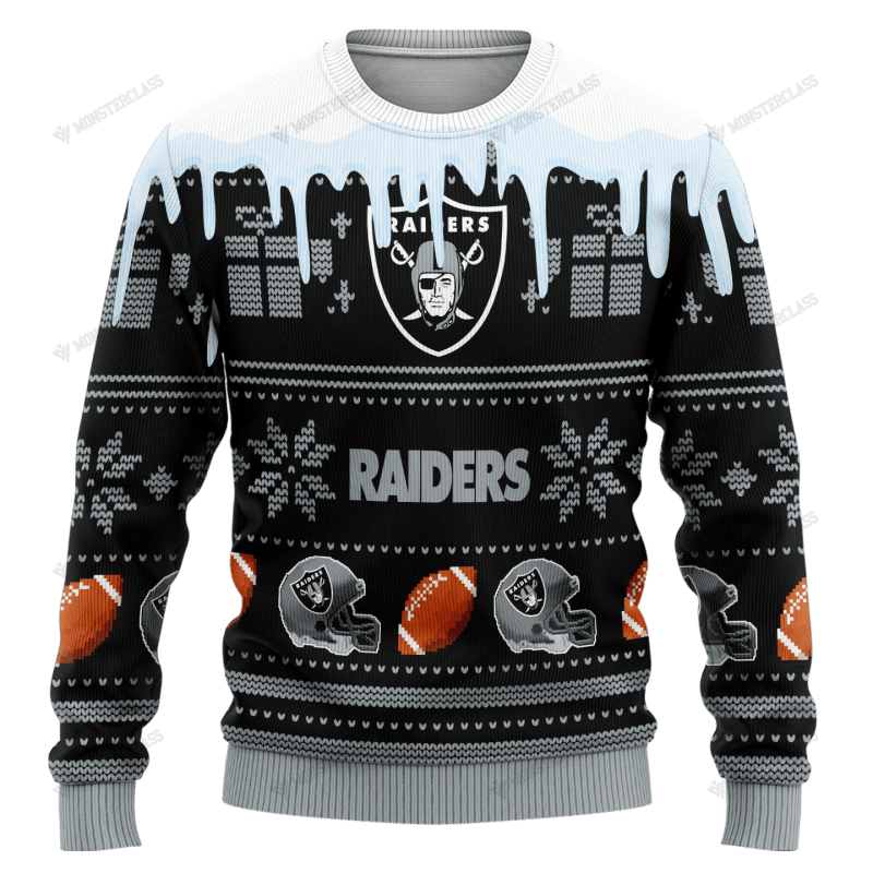 Las Vegas Raiders Woolen Sweater