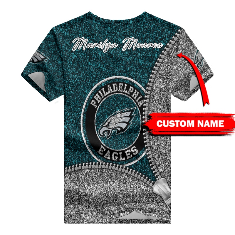 Eagles V-neck T-shirt - Side View