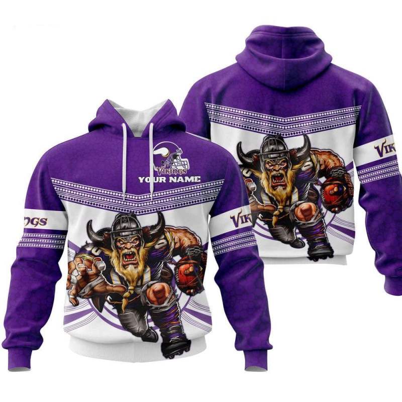 Minnesota Vikings Personalized Hoodie