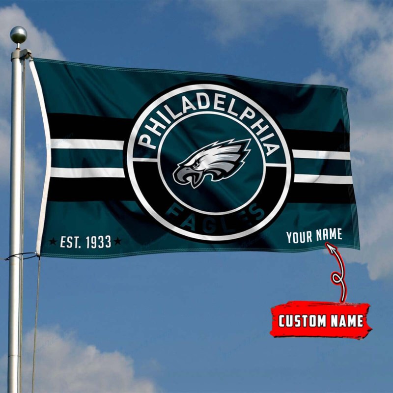 Philadelphia Eagles Personalized Flag