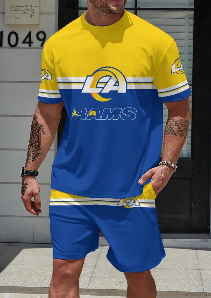 Los Angeles Chargers T-Shirt and Shorts