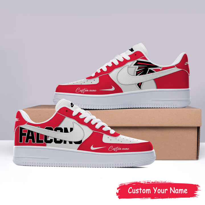 Atlanta Falcons Custom Name AF1 Shoes