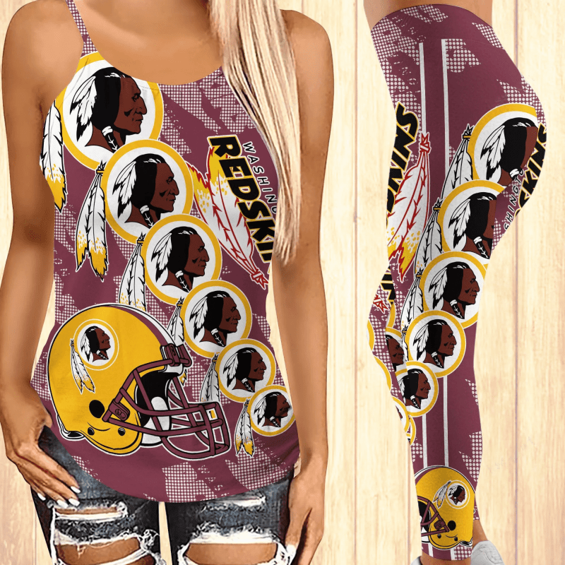 Washington Redskins Leggings and Tank Top